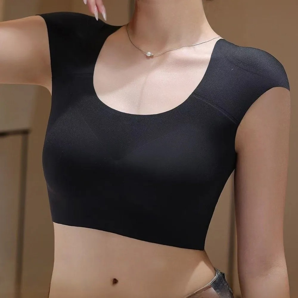 Invisible Right-angled Shoulder Underwear Anti-sagging Lingerie Shoulder Pad Bra Thin Wireless Underwear for Women
Invisible Right-angled Shoulder Underwear Anti-sagging Lingerie Shoulder Pad Bra Thin Wireless Underwear for Women
