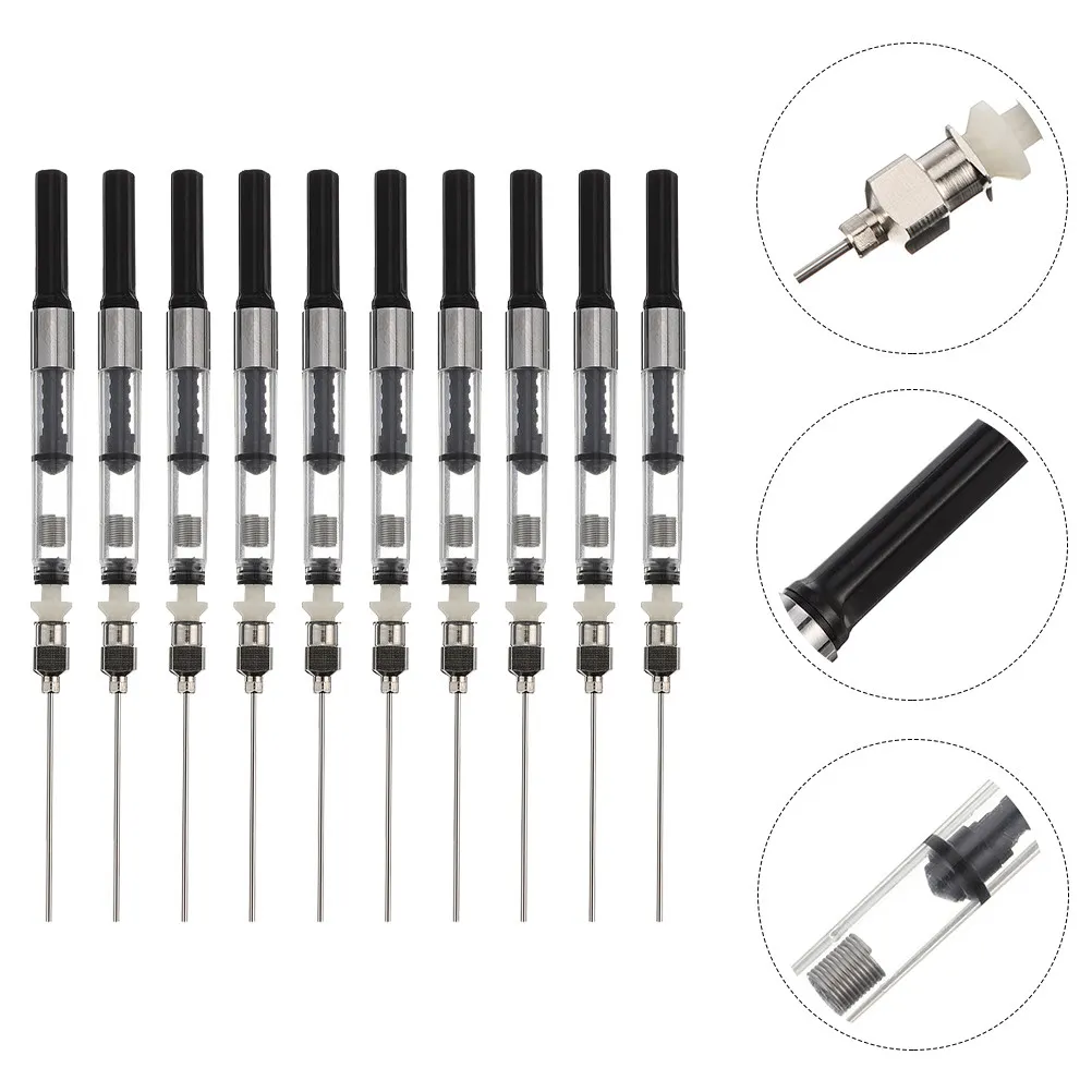 10Pcs Ink Auxiliary Absorber Premium Fountain Pen Ink Fill Assistant Easy Clean Disassemble Lightweight Compact School Office
10Pcs Ink Auxiliary Absorber Premium Fountain Pen Ink Fill Assistant Easy Clean Disassemble Lightweight Compact School Office