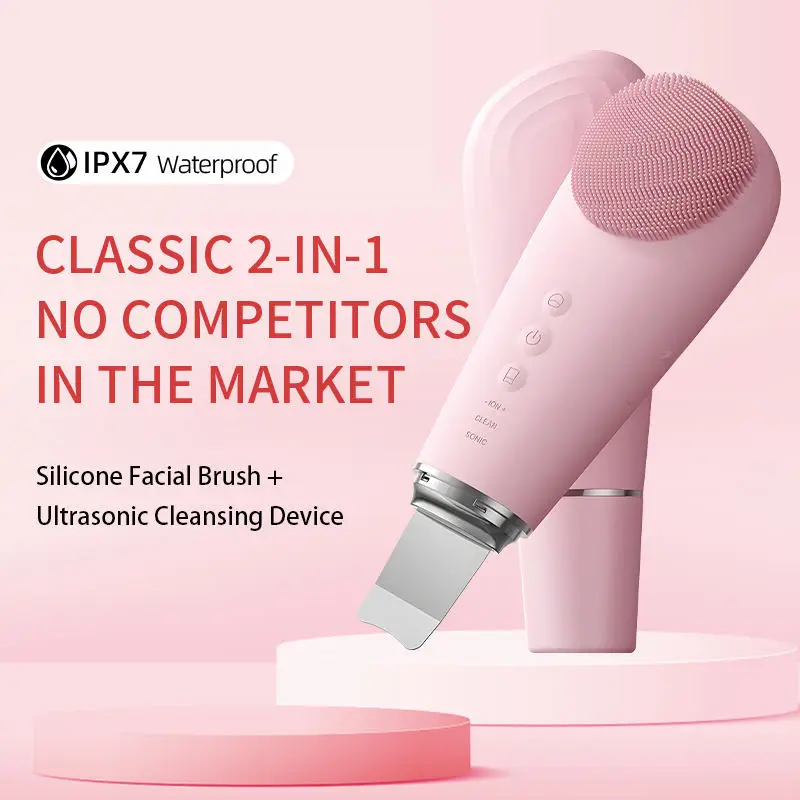 Electric Facial Cleaner Brush 2 in 1 Skin Care Massager Blackhead Exfoliating Tool
Electric Facial Cleaner Brush 2 in 1 Skin Care Massager Blackhead Exfoliating Tool