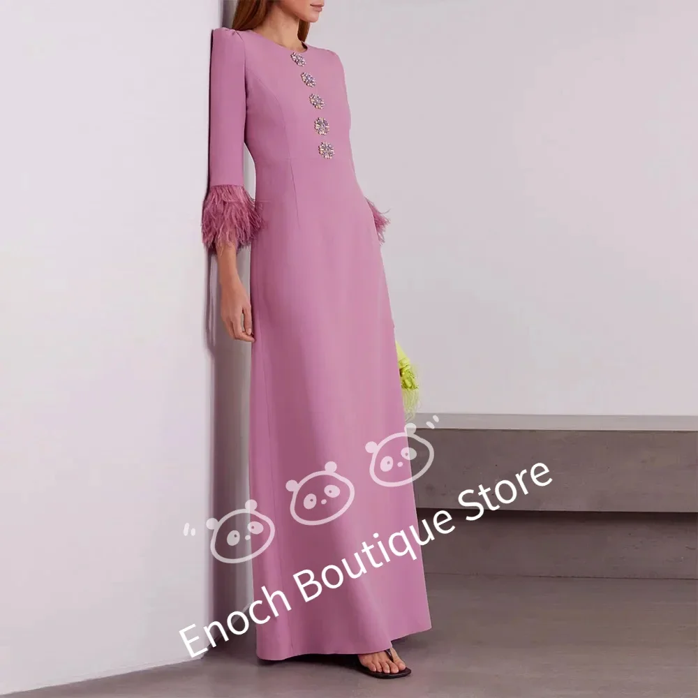 ENOCH Custom made Luxury Birthday Evening Dress Ankle Length Full Sleeves Summer Elegant Wedding Party Gowns For Women Arab
ENOCH Custom made Luxury Birthday Evening Dress Ankle Length Full Sleeves Summer Elegant Wedding Party Gowns For Women Arab