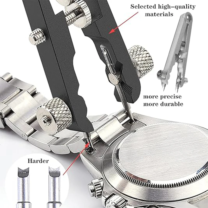 Набор плоскогубцев для пружинных стержней для часов, пинцет для пружинного стержня, набор для ремонта ремешка для часов, инструмент для удаления ремешка из алюминиевого сплава
Набор плоскогубцев для пружинных стержней для часов, пинцет для пружинного стержня, набор для ремонта ремешка для часов, инструмент для удаления ремешка из алюминиевого сплава