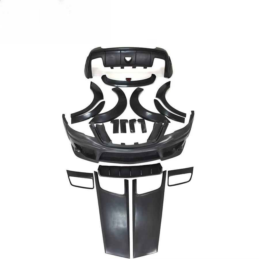 FRP Eurocar Style Facelift Body Kit Front Bumper Hood Over Fender Rear Diffuser For ML Class W164
FRP Eurocar Style Facelift Body Kit Front Bumper Hood Over Fender Rear Diffuser For ML Class W164