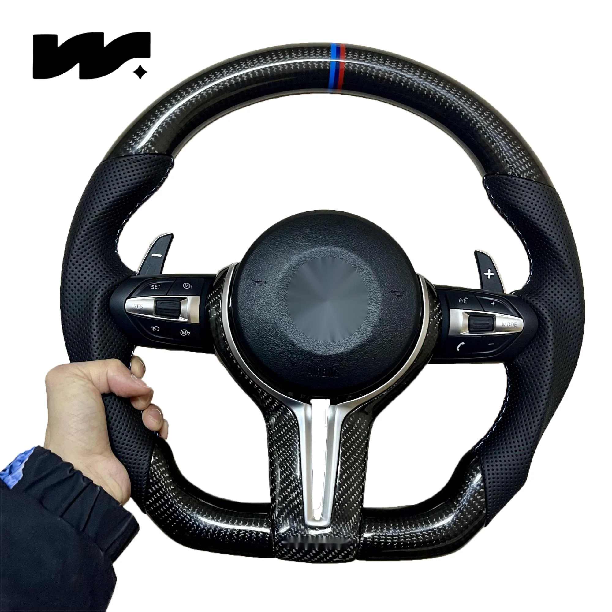 Рулевое колесо из углеродного волокна для BMW F10 F30 F32 F20 F07 F01 F02 F22 F87 F12 F06 F35 F80 F36 F18 F15
Рулевое колесо из углеродного волокна для BMW F10 F30 F32 F20 F07 F01 F02 F22 F87 F12 F06 F35 F80 F36 F18 F15