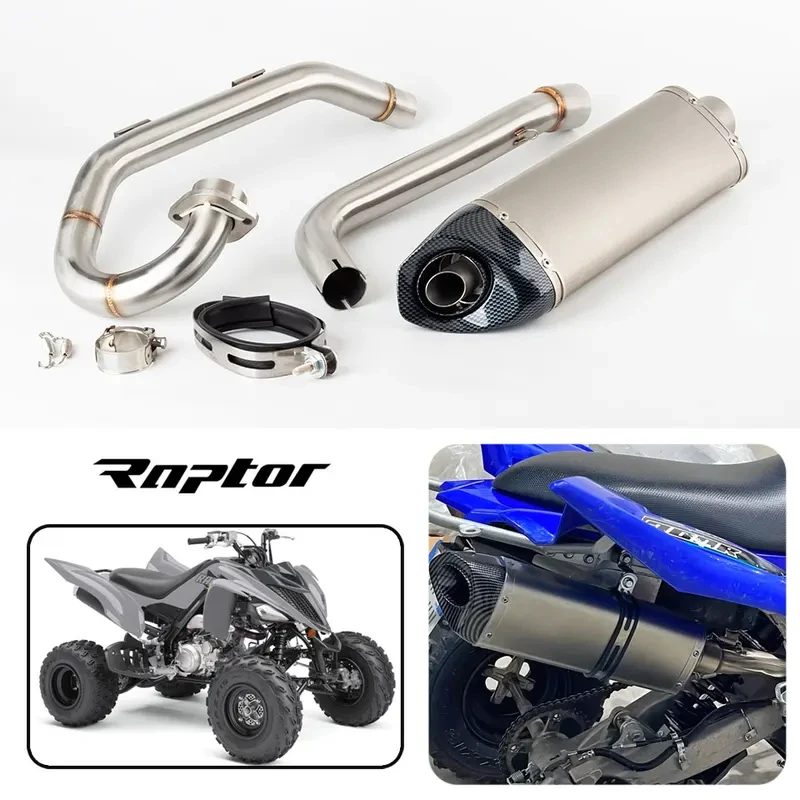 ATV Exhaust System With DB Killer For Yamaha Raptor 700R SFB FL SFL 2015-2024
ATV Exhaust System With DB Killer For Yamaha Raptor 700R SFB FL SFL 2015-2024