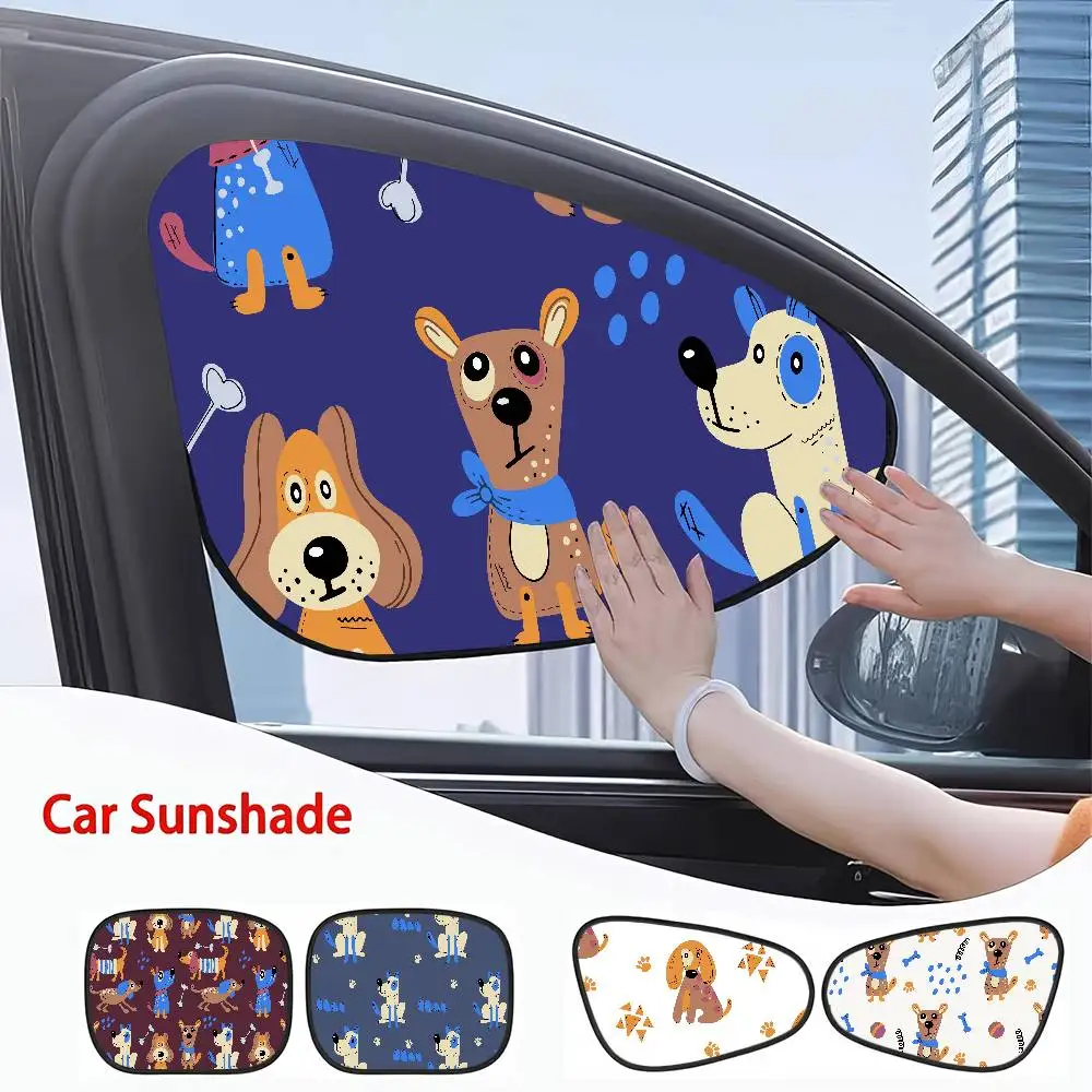 Cartoon Dog Universal Car Window Sunshade - UV Protection, Electrostatic Adsorption, Kids Curtain
Cartoon Dog Universal Car Window Sunshade - UV Protection, Electrostatic Adsorption, Kids Curtain