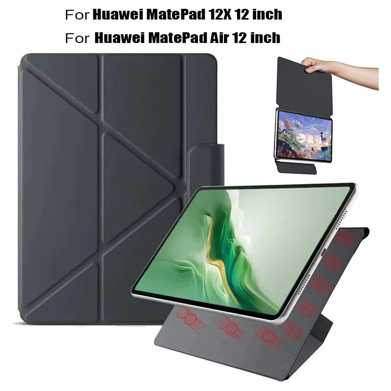 Magnetic Smart Case for Huawei MatePad Air 12X Tablet Stand Smart Book Cove
Magnetic Smart Case for Huawei MatePad Air 12X Tablet Stand Smart Book Cove