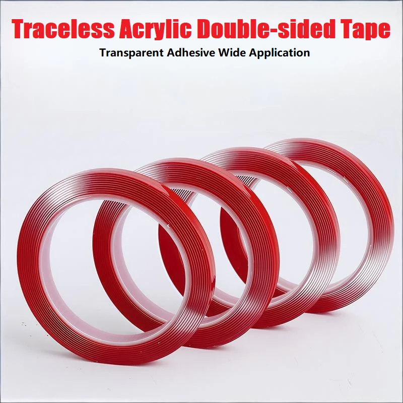 3m Traceless Acrylic Double Silk Adhesive Tape Transparent Double-sided Tape Reuse Waterproof Double Face SMJD03
3m Traceless Acrylic Double Silk Adhesive Tape Transparent Double-sided Tape Reuse Waterproof Double Face SMJD03