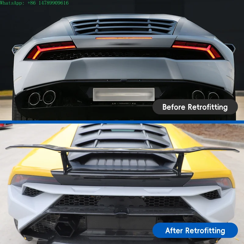 Customized Automotive Body Modification Kit2014-2023 Car Modification Upgrade Trunk Rear Carbon Fiber Spoiler Tail Wing Decorati
Customized Automotive Body Modification Kit2014-2023 Car Modification Upgrade Trunk Rear Carbon Fiber Spoiler Tail Wing Decorati