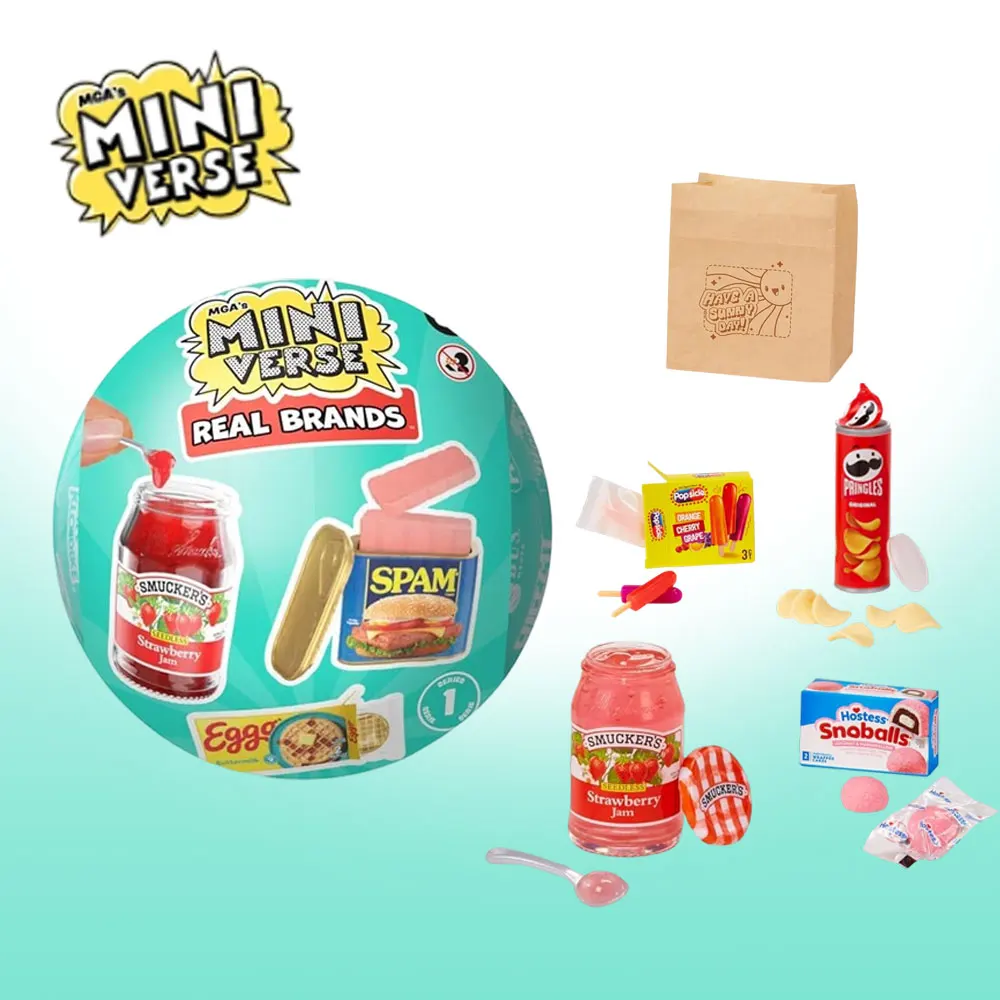 MGA's Miniverse Miniature Supermarket mini brands Collectibles Mystery Blind NOT Edible Gift for Collectors artwork Replica
MGA's Miniverse Miniature Supermarket mini brands Collectibles Mystery Blind NOT Edible Gift for Collectors artwork Replica