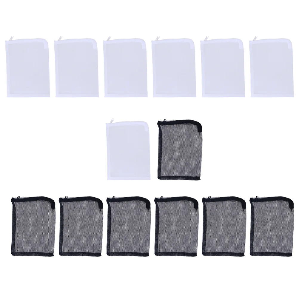 14 Pcs Filter Bag 15x20cm Nylon Mesh Aquarium Media Bags Reusable Corrosion Resistant Zippers Fish Tank Strainer
14 Pcs Filter Bag 15x20cm Nylon Mesh Aquarium Media Bags Reusable Corrosion Resistant Zippers Fish Tank Strainer