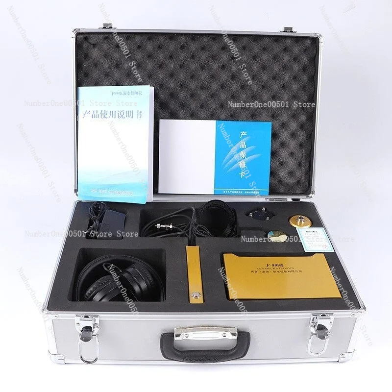 High Precision Water Leak Detector F-999K for Indoor Outdoor Underground Pipe Locator Pointer Type Meter 3m Depth
High Precision Water Leak Detector F-999K for Indoor Outdoor Underground Pipe Locator Pointer Type Meter 3m Depth