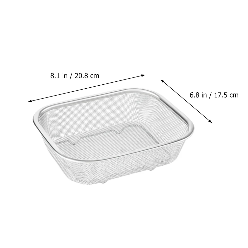 1pc Stainless Steel Fryer Basket Oil Mesh Strainer Chip Pan Sieve Handle Kitchen Tool Home Restaurant Snack Holder Fish
1pc Stainless Steel Fryer Basket Oil Mesh Strainer Chip Pan Sieve Handle Kitchen Tool Home Restaurant Snack Holder Fish