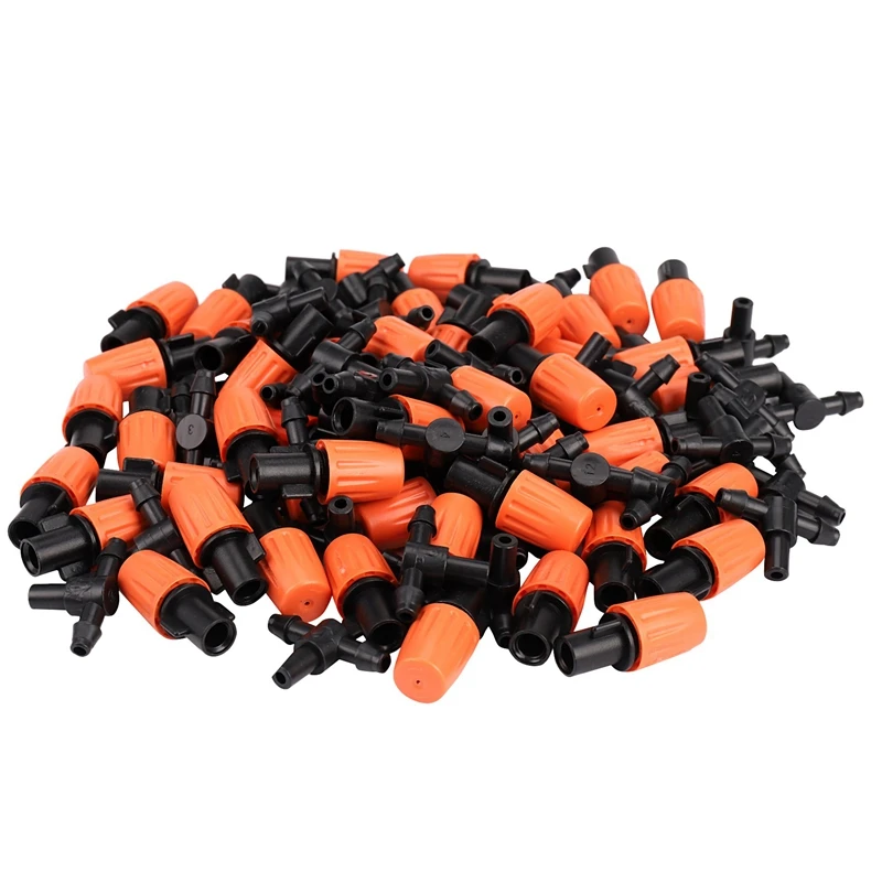 BAAR-50Pcs Adjustable Garden Irrigation System Watering Sprayer Misting Nozzles Sprinkler Heads With Barbed Tee Connectors
BAAR-50Pcs Adjustable Garden Irrigation System Watering Sprayer Misting Nozzles Sprinkler Heads With Barbed Tee Connectors