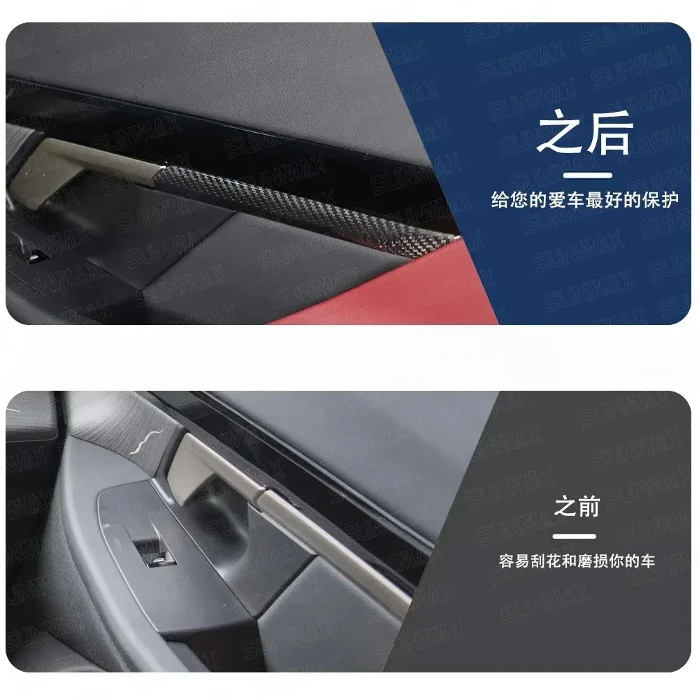 For BMW New 5 Series 530Li True Dry Carbon Fiber Door Decorative Strips Automotive Interior Modification Accessories 2024
For BMW New 5 Series 530Li True Dry Carbon Fiber Door Decorative Strips Automotive Interior Modification Accessories 2024