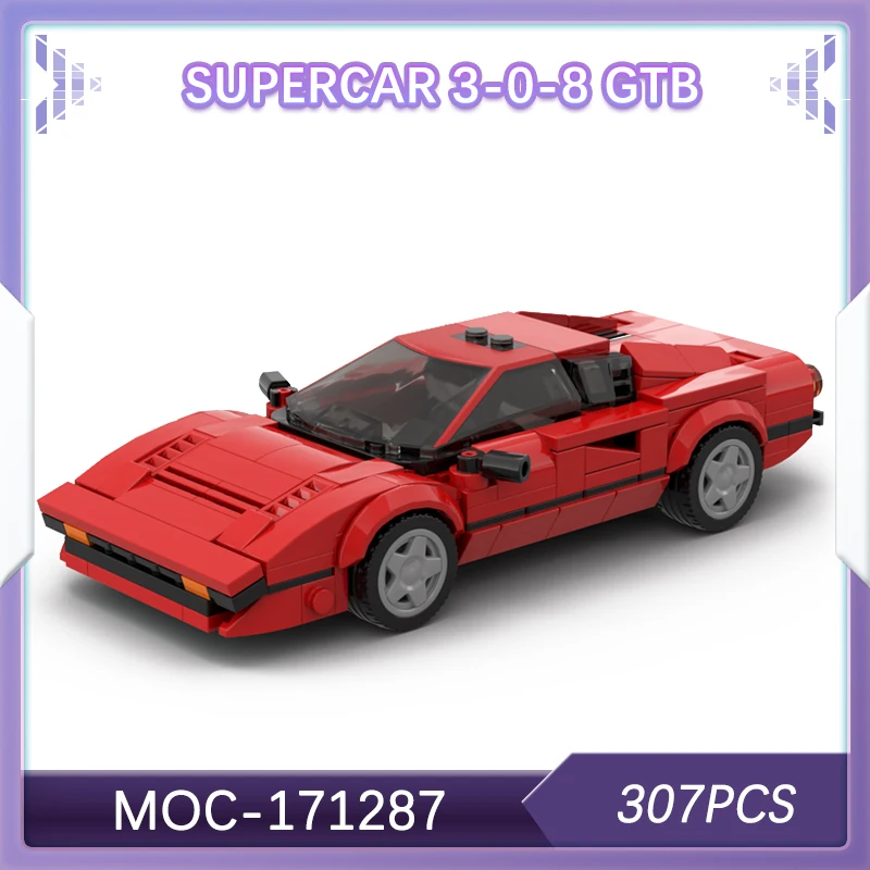 307PCS Supercar Classic 3 0 8 FGTB Building Block Model Brick Speed Champion Small Particle SET Stress-Relief TOYS MOC-171287
307PCS Supercar Classic 3 0 8 FGTB Building Block Model Brick Speed Champion Small Particle SET Stress-Relief TOYS MOC-171287