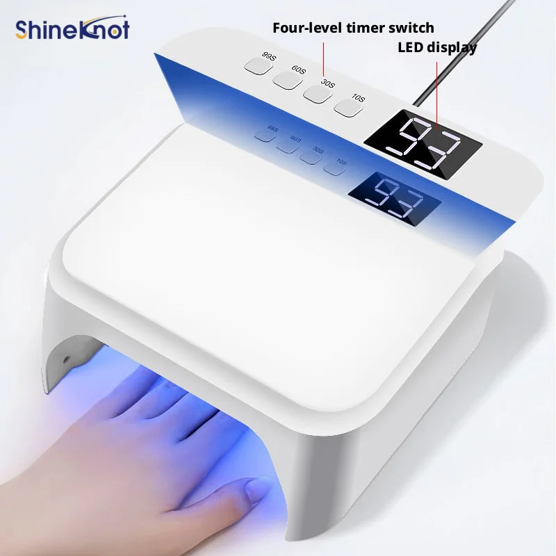 SHINEKNOT Nail Art LED Phototherapy Lamp Induction Gel Light Nail Salon Specific High-Power Fast Drying Rechargeable Uv Lamp
SHINEKNOT Nail Art LED Phototherapy Lamp Induction Gel Light Nail Salon Specific High-Power Fast Drying Rechargeable Uv Lamp