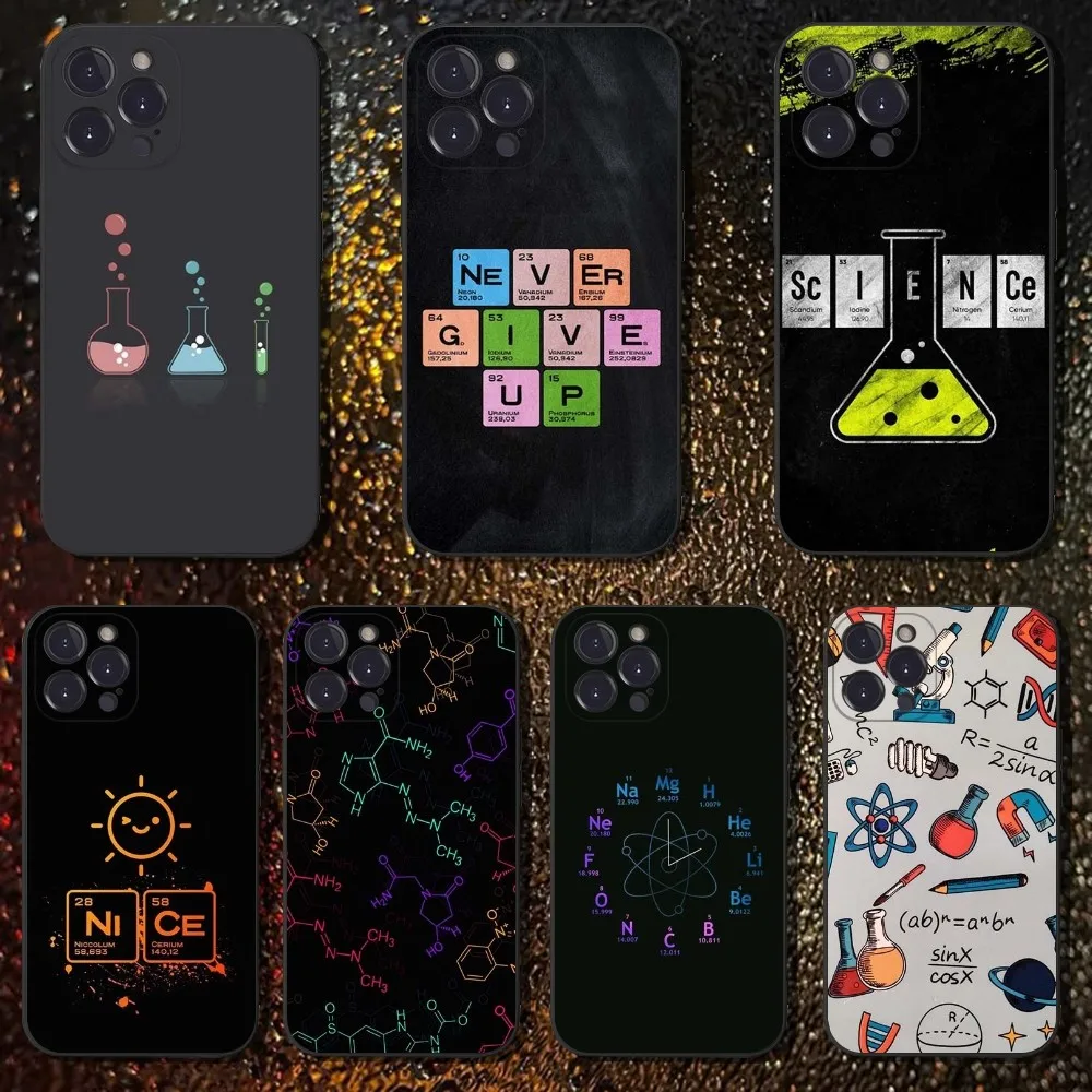 Science Chemistry Phone Case For iPhone 16,15,14,13,12,11 Plus,Pro Max,XS,X,XR,SE,Mini,8,7,Soft Silicone Black Cover
Science Chemistry Phone Case For iPhone 16,15,14,13,12,11 Plus,Pro Max,XS,X,XR,SE,Mini,8,7,Soft Silicone Black Cover