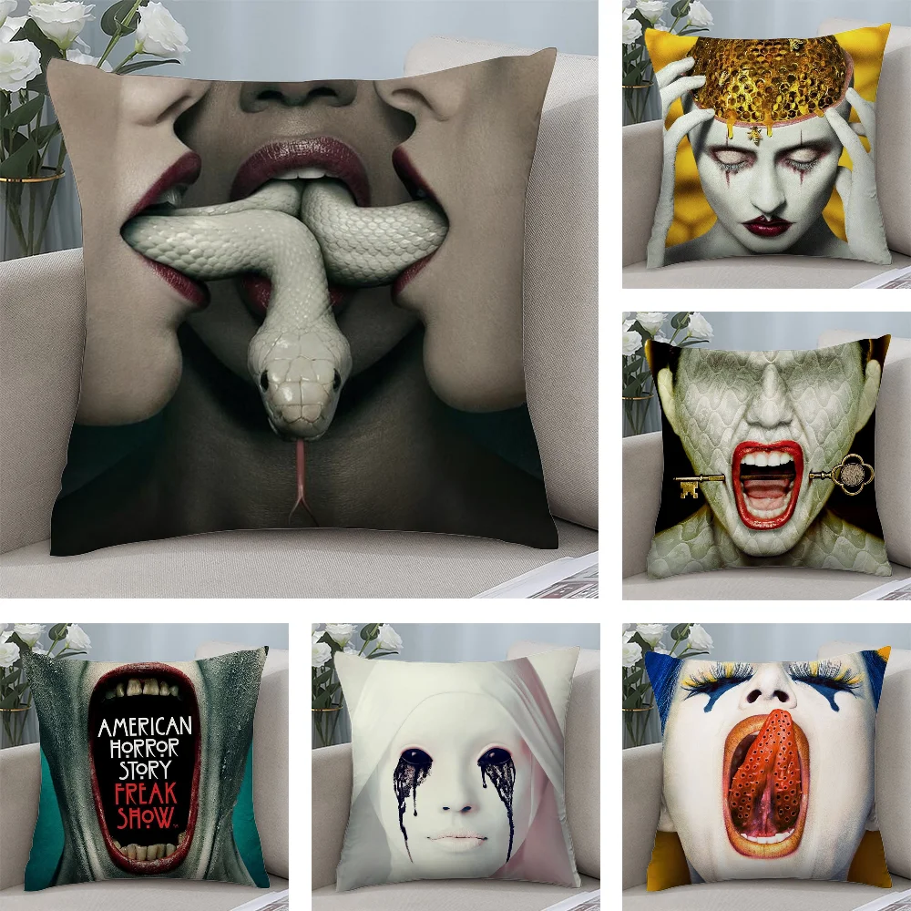 TV Show AHS Pillow Case Short Plush Pillow Covers Sofa Decorative Gift Home Double-sided Printing Cushion Cover
TV Show AHS Pillow Case Short Plush Pillow Covers Sofa Decorative Gift Home Double-sided Printing Cushion Cover