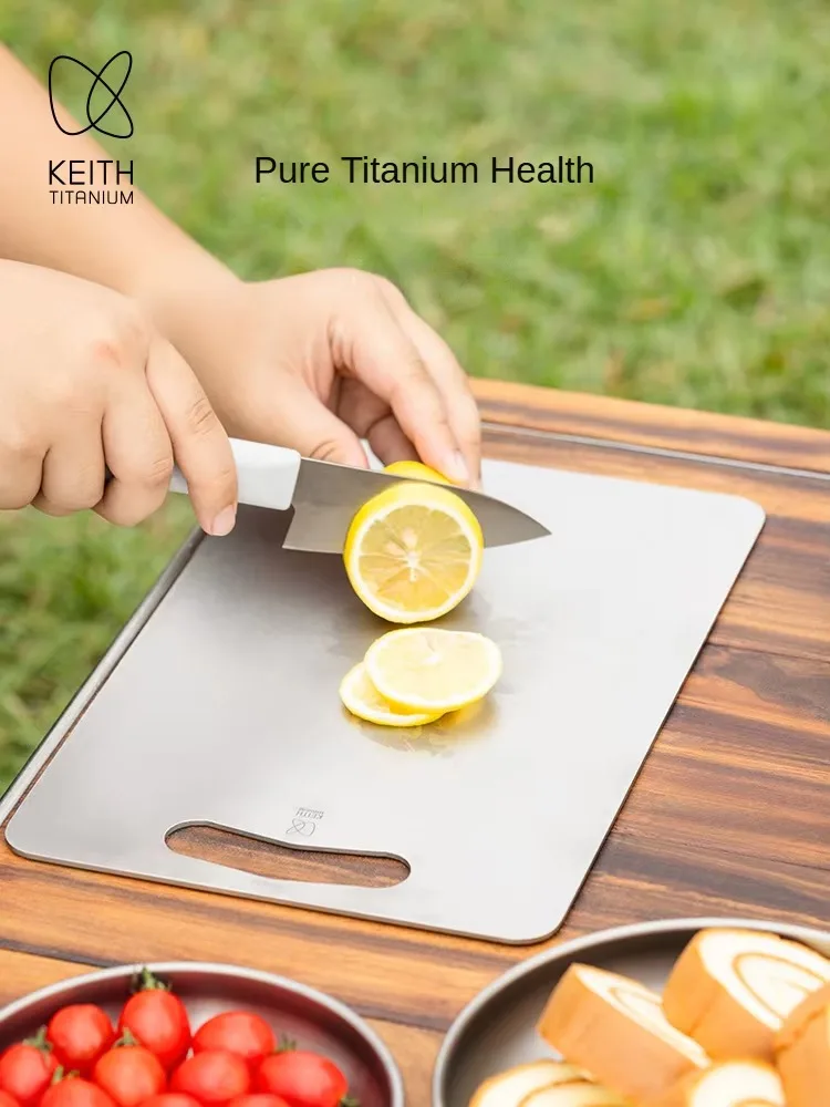 Разделочная доска Keith из чистого титана для дома, отдыха на природе, кемпинга, антибактериальная, двусторонняя, пищевая, для мяса, фруктов
Разделочная доска Keith из чистого титана для дома, отдыха на природе, кемпинга, антибактериальная, двусторонняя, пищевая, для мяса, фруктов