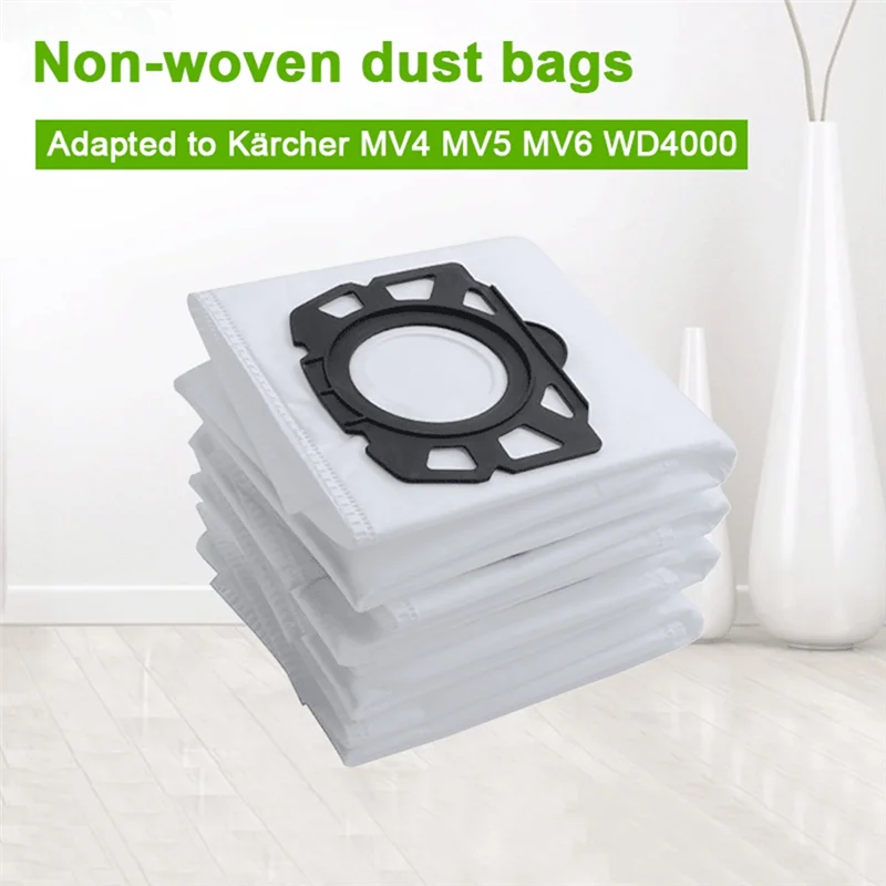 ABAG Non-Woven Dust Collection Bag Suitable For Karcher Wd4/Wd5/Mv4/Mv5 Easy Filter Hepa Filter Vacuum Cleaner
ABAG Non-Woven Dust Collection Bag Suitable For Karcher Wd4/Wd5/Mv4/Mv5 Easy Filter Hepa Filter Vacuum Cleaner