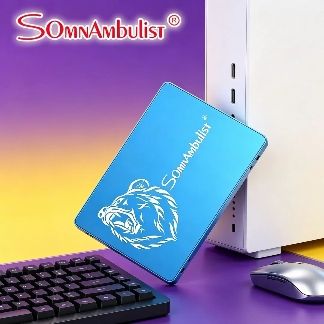 SSD Sata3 Must Have Solid State Drive Stable Running SomnAmbulist 128GB 240GB 256GB 480GB 512GB 960GB 1TB 2TB for Laptop Desktop
SSD Sata3 Must Have Solid State Drive Stable Running SomnAmbulist 128GB 240GB 256GB 480GB 512GB 960GB 1TB 2TB for Laptop Desktop