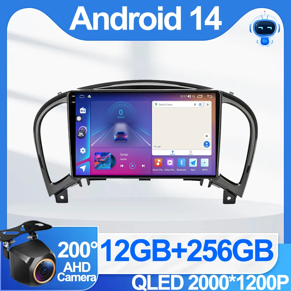 2din Android 12 Car Radio Multimedia Video Player For Nissan Juke YF15 2010-2014 GPS Navigation 2 din Head Unit Carplay Stereo
2din Android 12 Car Radio Multimedia Video Player For Nissan Juke YF15 2010-2014 GPS Navigation 2 din Head Unit Carplay Stereo
