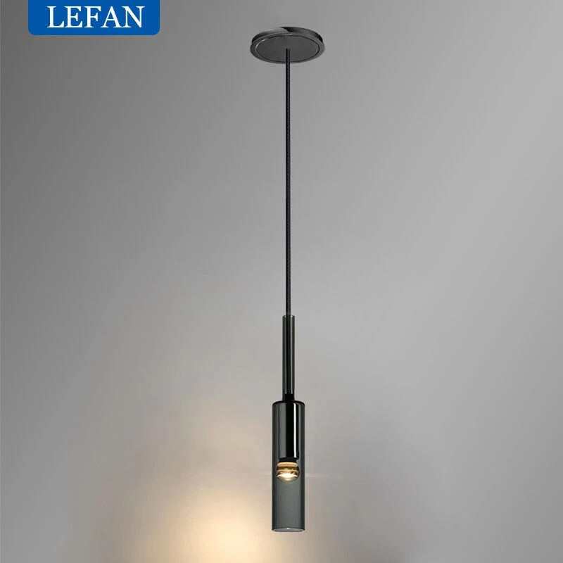 modern Pendant lights Model house Bar counter All-copper Smoky gray glass Chandelier Bedroom Bedside LED Crystal Hanging lamp
modern Pendant lights Model house Bar counter All-copper Smoky gray glass Chandelier Bedroom Bedside LED Crystal Hanging lamp