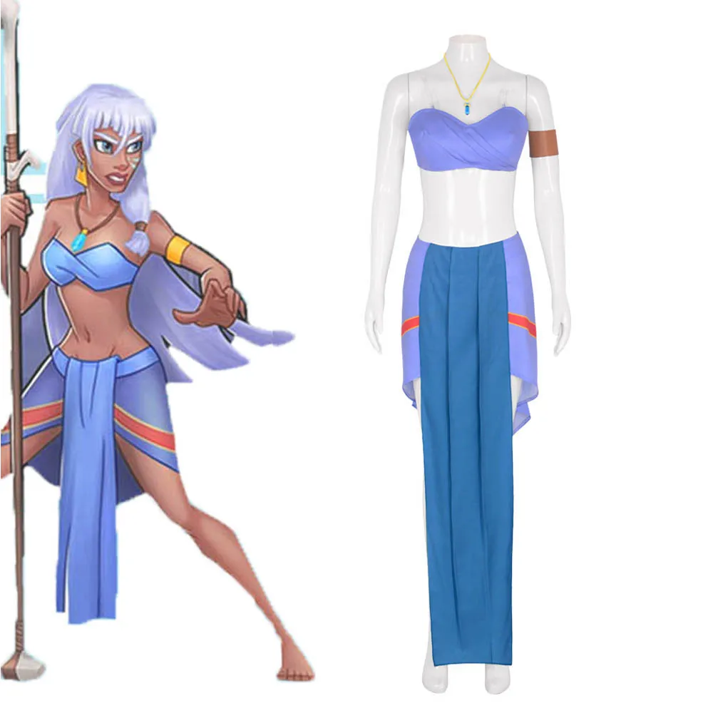 Sexy Princess Kida Cosplay Party Costume Adult Women Blue Dress Suits Girls Carnival Fancy Sexy Dress Halloween Cosplay Costume
Sexy Princess Kida Cosplay Party Costume Adult Women Blue Dress Suits Girls Carnival Fancy Sexy Dress Halloween Cosplay Costume