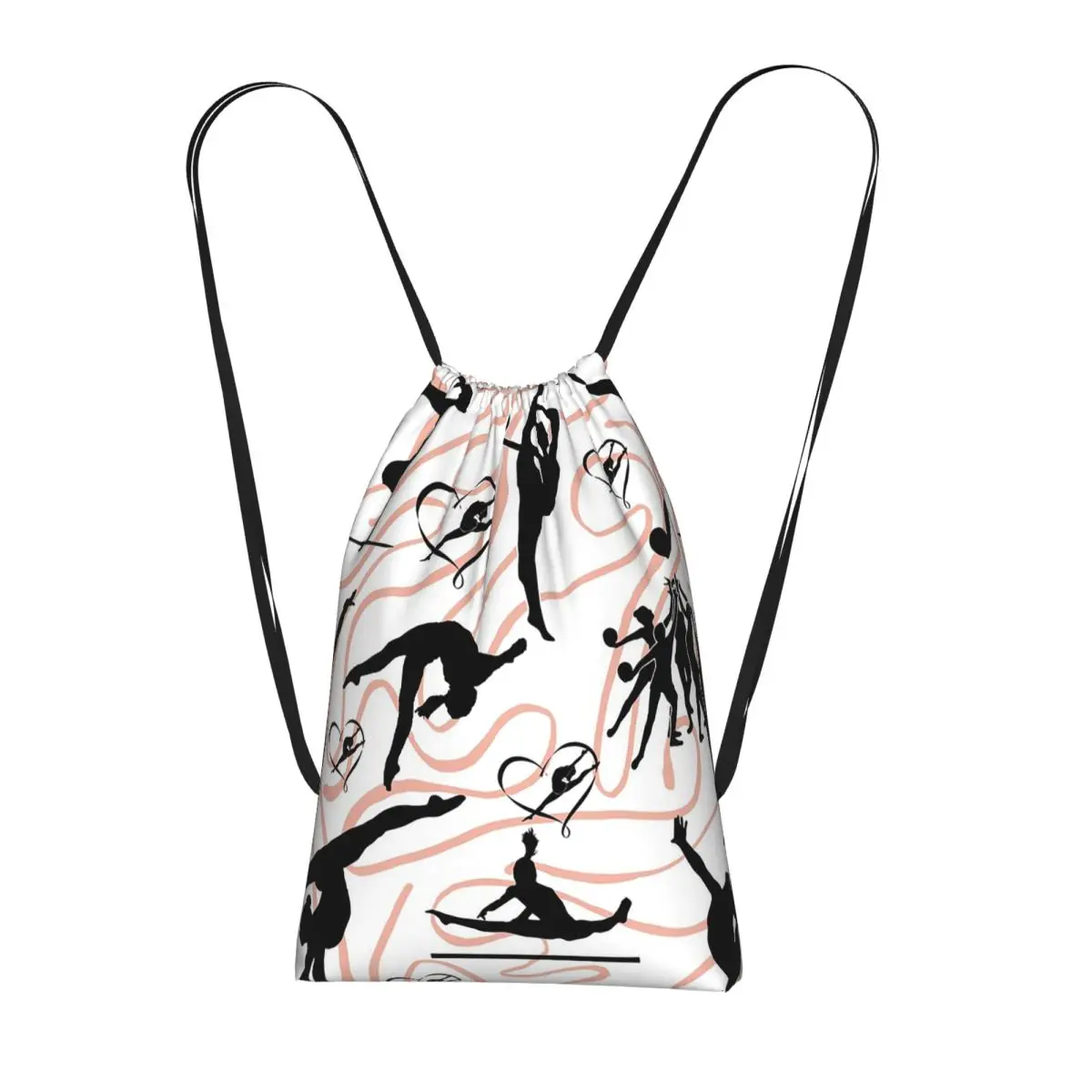 Rhythmic Gymnastics Gold Line Pattern Backpacks Casual Drawstring Bags Sports Bag Book Bags for Travel Students
Rhythmic Gymnastics Gold Line Pattern Backpacks Casual Drawstring Bags Sports Bag Book Bags for Travel Students