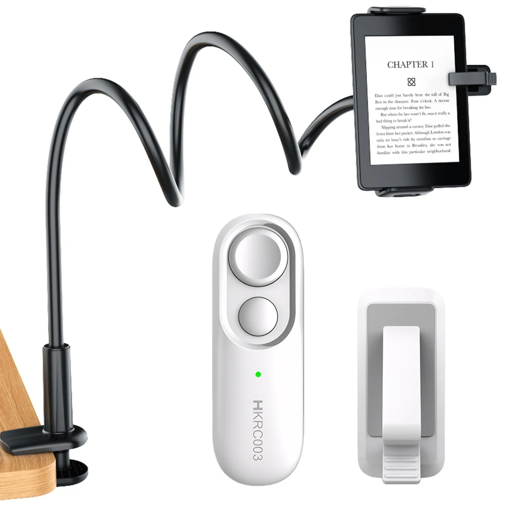 RF Remote Control Page Turner Taking Photo Camera Video Recording Remote Trigger Hands Free Reading for Kindle Accessories
RF Remote Control Page Turner Taking Photo Camera Video Recording Remote Trigger Hands Free Reading for Kindle Accessories