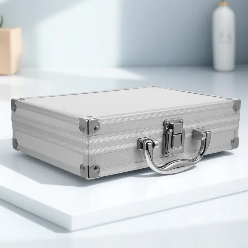 Прочный ящик для инструментов из алюминиевого сплава, портативный органайзер для хранения, водонепроницаемый, с ручкой, для мелких инструментов и аксессуаров
Прочный ящик для инструментов из алюминиевого сплава, портативный органайзер для хранения, водонепроницаемый, с ручкой, для мелких инструментов и аксессуаров