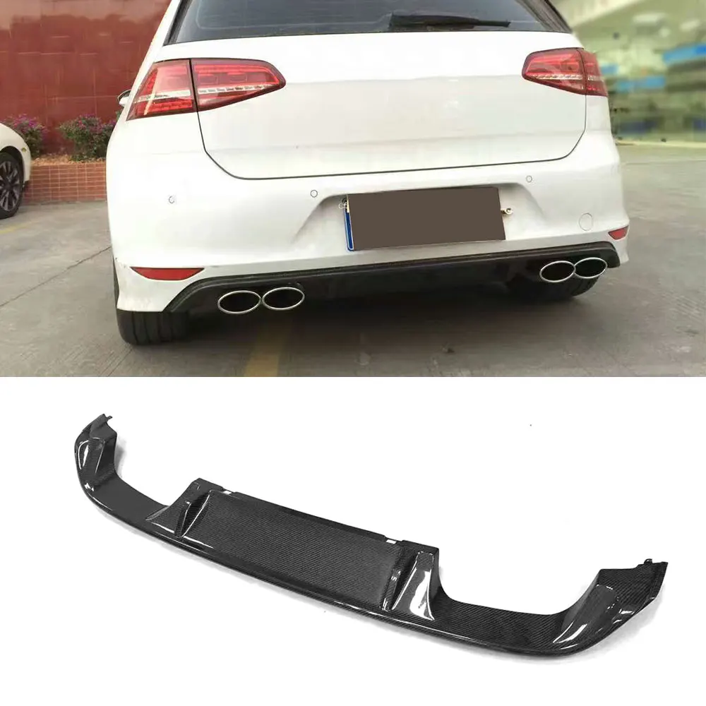 Carbon Fiber Rear Bumper Diffuser Lip Spoiler for Volkswagen VW GOLF 7 R R LINE Hatchback 2014-2017 Non Standard or GTI O style
Carbon Fiber Rear Bumper Diffuser Lip Spoiler for Volkswagen VW GOLF 7 R R LINE Hatchback 2014-2017 Non Standard or GTI O style