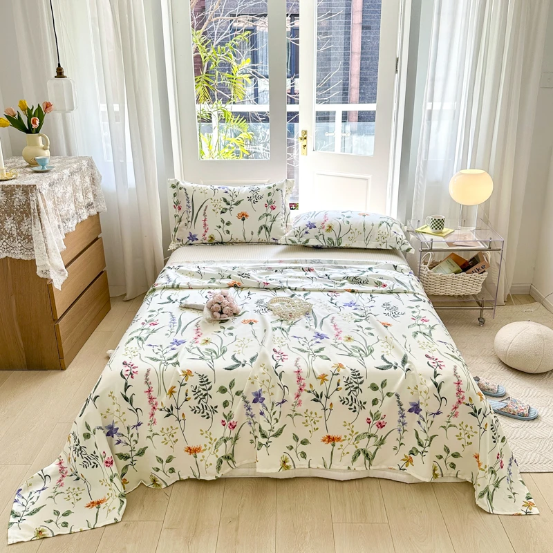 Botanical Leaves Print Bamboo Lyocell Bed Sheet Set 2Pillowcases Cooling Ultra Soft 3Pcs Bed Cover set
Botanical Leaves Print Bamboo Lyocell Bed Sheet Set 2Pillowcases Cooling Ultra Soft 3Pcs Bed Cover set
