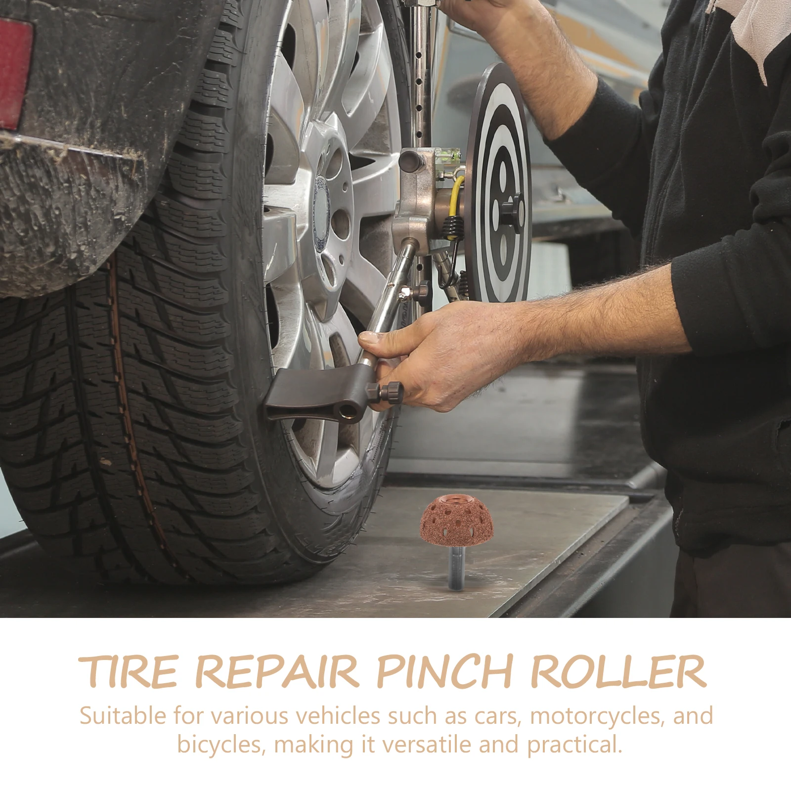 Tire Repair Tool 42mm High Speed Grinding Head Car Tire Rollers Sound Deadener Roller Buffing Wheel
Tire Repair Tool 42mm High Speed Grinding Head Car Tire Rollers Sound Deadener Roller Buffing Wheel