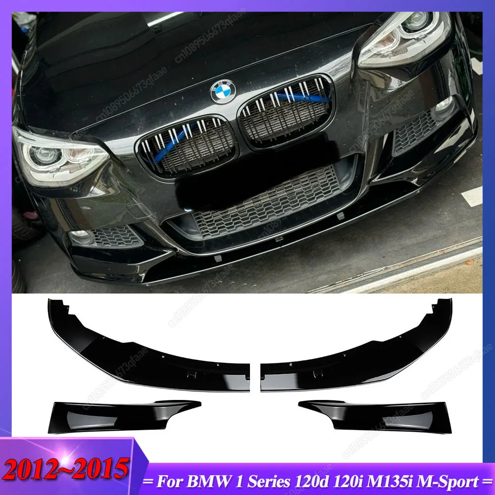 For BMW 1 Series 120d 120i M135i M-Sport 2012-2015 Pre-facelift Car Front Bumper Splitter Lip Diffuser Spoiler Bodykits Tuning
For BMW 1 Series 120d 120i M135i M-Sport 2012-2015 Pre-facelift Car Front Bumper Splitter Lip Diffuser Spoiler Bodykits Tuning