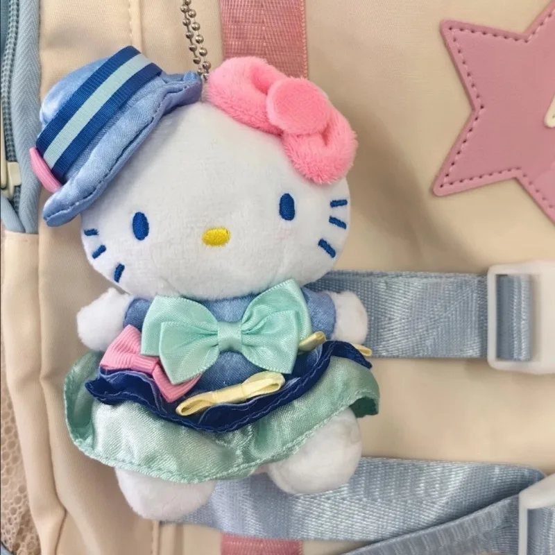 Sweet Sanrios Gown Series Backpack Pendant Hello Kitty Bow Gown Plush Toy Keychain Stuffed Kitten Bag Decoration Girly Gifts
Sweet Sanrios Gown Series Backpack Pendant Hello Kitty Bow Gown Plush Toy Keychain Stuffed Kitten Bag Decoration Girly Gifts