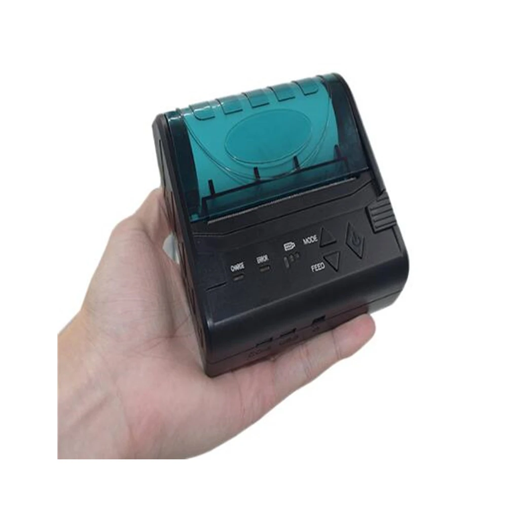 Portable 80mm BT Thermal Printer Mini Receipt Printer Support Android & IOS System
Portable 80mm BT Thermal Printer Mini Receipt Printer Support Android & IOS System