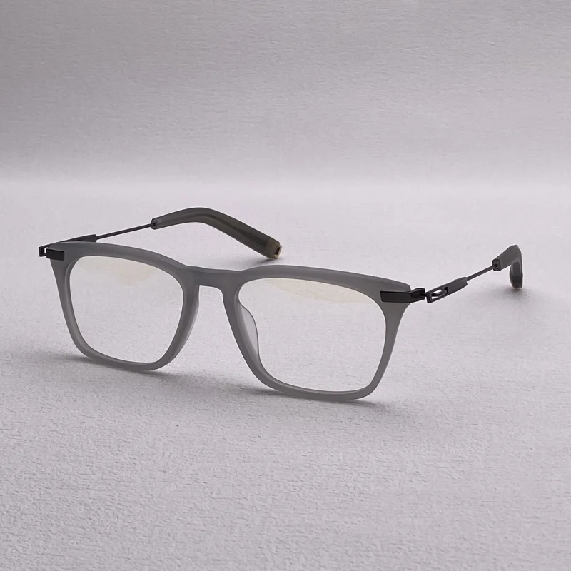 Titanium acetate glasses frame men's big face elastic mirror legs designed optical glasses frame retro myopia prescription glass
Titanium acetate glasses frame men's big face elastic mirror legs designed optical glasses frame retro myopia prescription glass