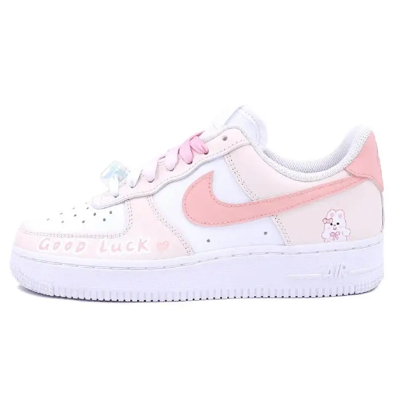 【Настроить】Nike Air Force 1 Обувь для скейтбординга Женские низкие розовые/белые кроссовки DD8959-100
【Настроить】Nike Air Force 1 Обувь для скейтбординга Женские низкие розовые/белые кроссовки DD8959-100