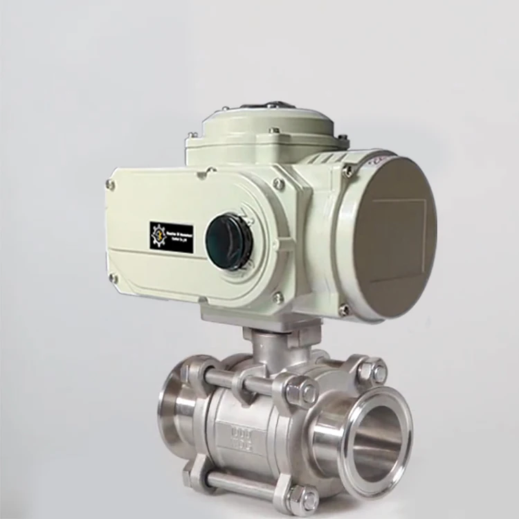 DN80 3 Inch 2 Way12V DC Switch-type Stainless Steel 316L Electric Motorized Actuated 3 Pieces Clamp Sanitary Ball Valve
DN80 3 Inch 2 Way12V DC Switch-type Stainless Steel 316L Electric Motorized Actuated 3 Pieces Clamp Sanitary Ball Valve