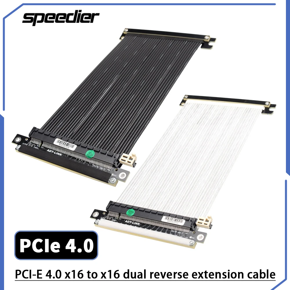 Кабель расширения PICE 4,0x16 для RTX3090 RX6800xt, графические карты ITX A4, ПК
Кабель расширения PICE 4,0x16 для RTX3090 RX6800xt, графические карты ITX A4, ПК
