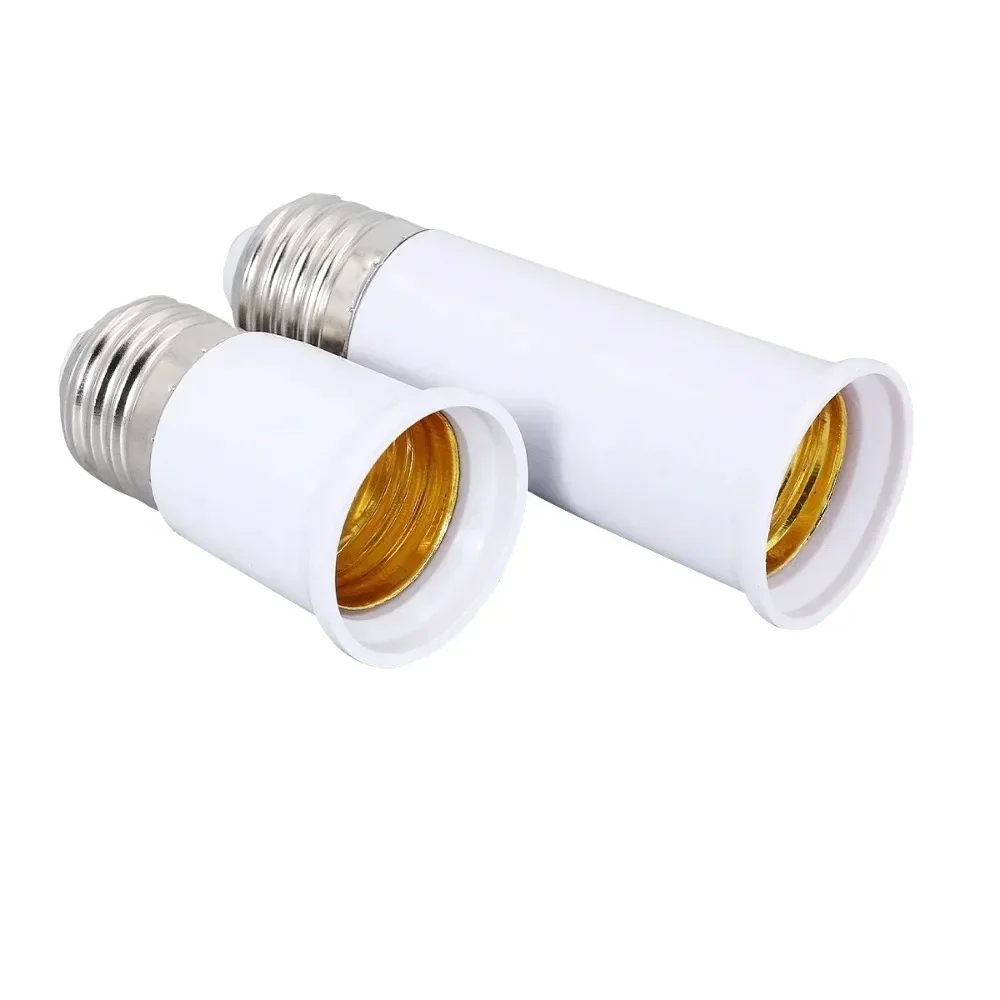 JOYINLED Pack of 1/4/10 E27 Socket Extender, 65mm / 95mm E27 To E27 Lamp Holder Adapter for LED Bulb Extension
JOYINLED Pack of 1/4/10 E27 Socket Extender, 65mm / 95mm E27 To E27 Lamp Holder Adapter for LED Bulb Extension