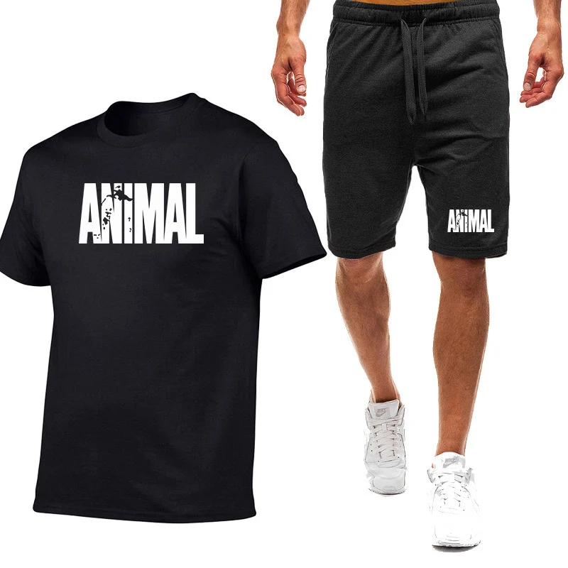 2026 Men's Quick-dry Breathable Suits Animal Letter GYM Logo Print Round Neck Short Sleeve T-shirt+Leisure Pants Suits
2026 Men's Quick-dry Breathable Suits Animal Letter GYM Logo Print Round Neck Short Sleeve T-shirt+Leisure Pants Suits
