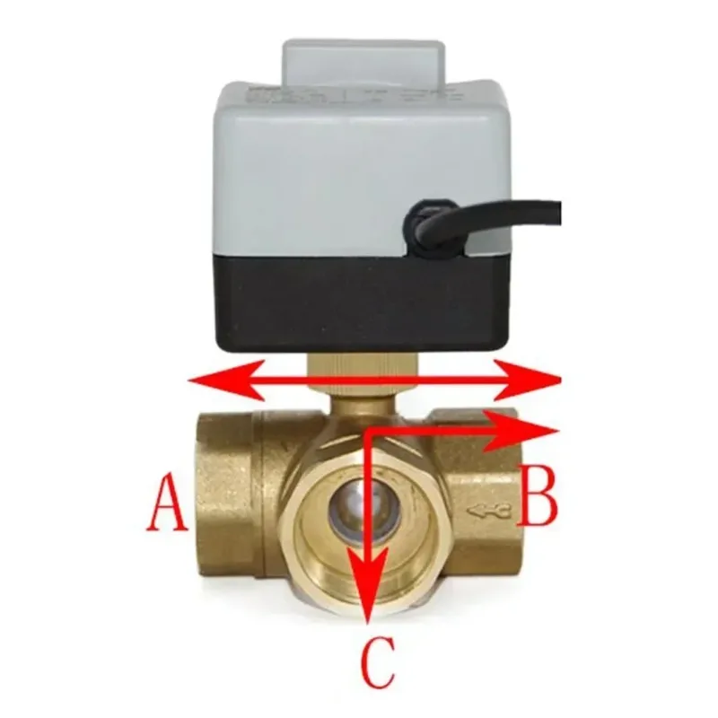 2 /3Way DN15 DN20 DN25 Brass Motorized Ball Valve 3-Wire Two Control Electric Actuator with Manual Switch Internal Thread
2 /3Way DN15 DN20 DN25 Brass Motorized Ball Valve 3-Wire Two Control Electric Actuator with Manual Switch Internal Thread