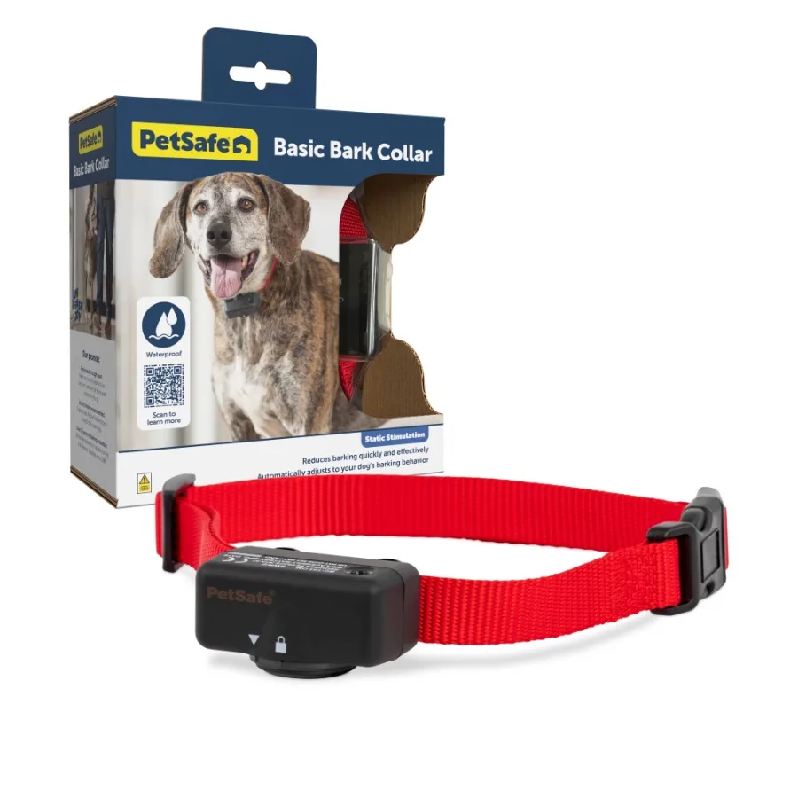 Basic Bark Control Collar for Dogs + 8 lb. Automatic 6 Correction Levels Waterproof
Basic Bark Control Collar for Dogs + 8 lb. Automatic 6 Correction Levels Waterproof