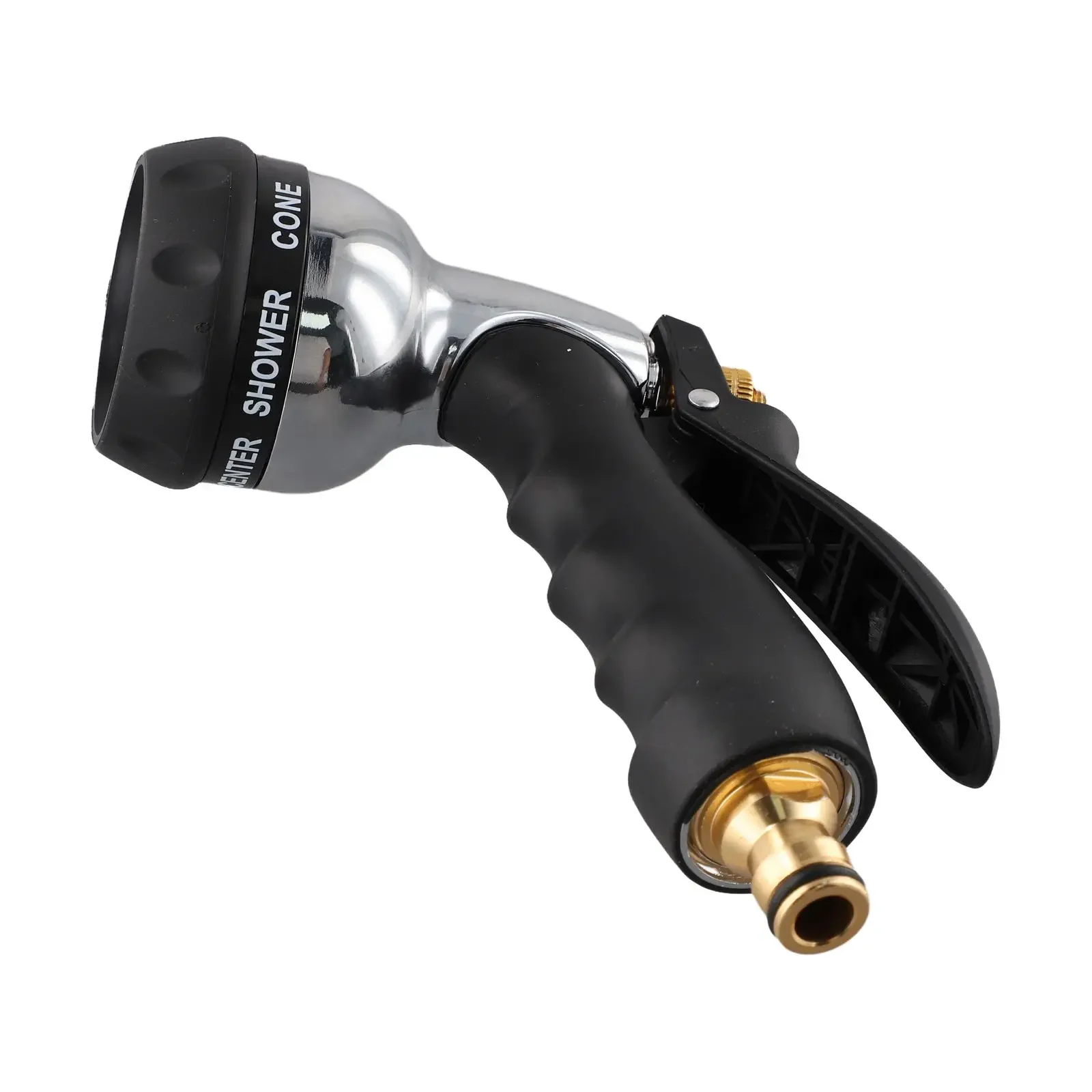 Efficient Water Usage Garden Hose Nozzle Adjustable Watering Patterns Labor-Saving Design Rubberized Pistol Grip
Efficient Water Usage Garden Hose Nozzle Adjustable Watering Patterns Labor-Saving Design Rubberized Pistol Grip