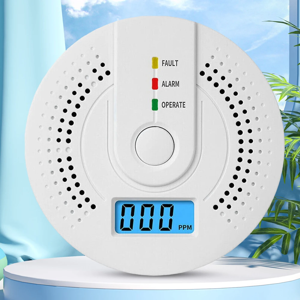 Digital Carbon Monoxide Detector Battery Powered Portable CO Detector Sound Warning CO Alarm with LED Indicator Home Use
Digital Carbon Monoxide Detector Battery Powered Portable CO Detector Sound Warning CO Alarm with LED Indicator Home Use