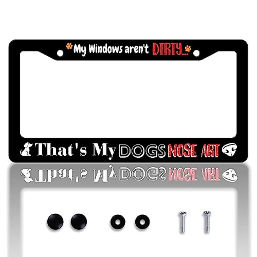 My Windows aren't Dirty That's My Dogs Nose Art License Plate Frame Funny License Plate Frames Personalise Stainless Steel Desi
My Windows aren't Dirty That's My Dogs Nose Art License Plate Frame Funny License Plate Frames Personalise Stainless Steel Desi
