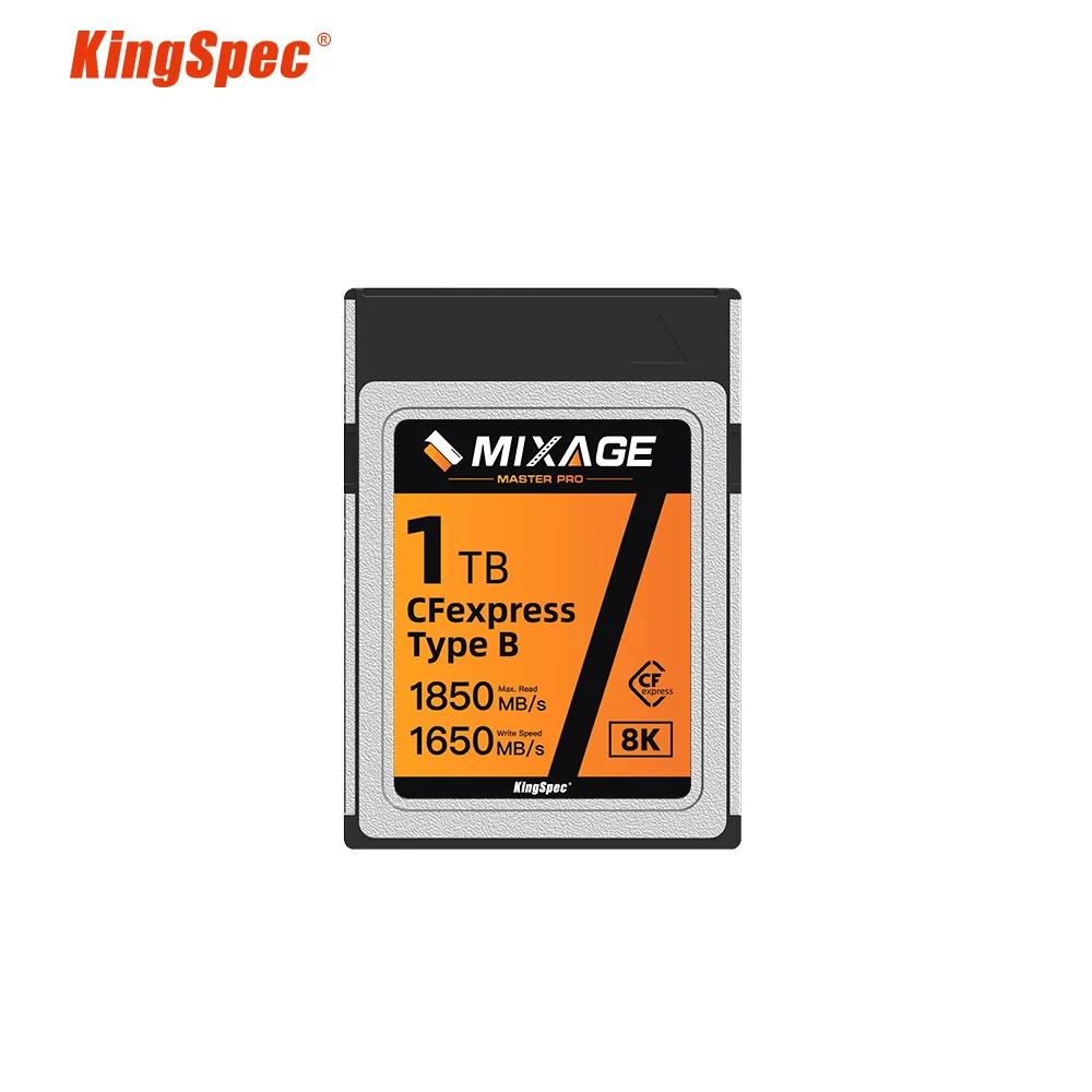 Карта памяти KingSpec CFast 2.0 CFexpress Card Type B 256 ГБ 512 ГБ 1 ТБ Карты памяти для камеры Raw 4K Video DIY
Карта памяти KingSpec CFast 2.0 CFexpress Card Type B 256 ГБ 512 ГБ 1 ТБ Карты памяти для камеры Raw 4K Video DIY