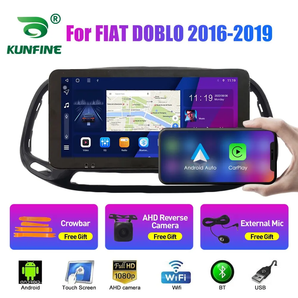 Автомагнитола 10,33 дюйма для FIAT DOBLO 2016-2019 2Din Android Восьмиядерный автомобильный стерео DVD GPS-навигатор плеер QLED экран Carplay
Автомагнитола 10,33 дюйма для FIAT DOBLO 2016-2019 2Din Android Восьмиядерный автомобильный стерео DVD GPS-навигатор плеер QLED экран Carplay